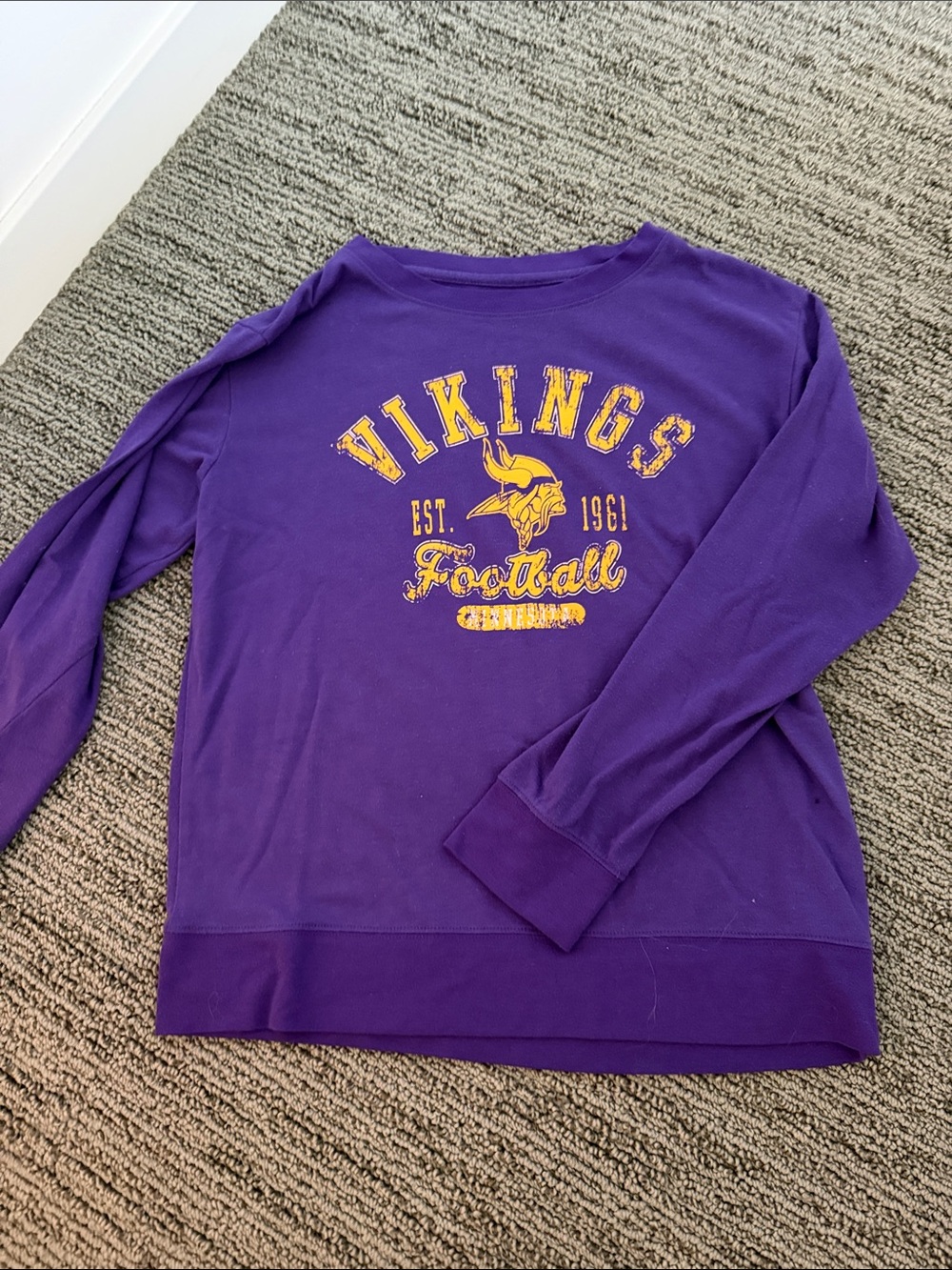 NFL Purple Team Apparel Pullover